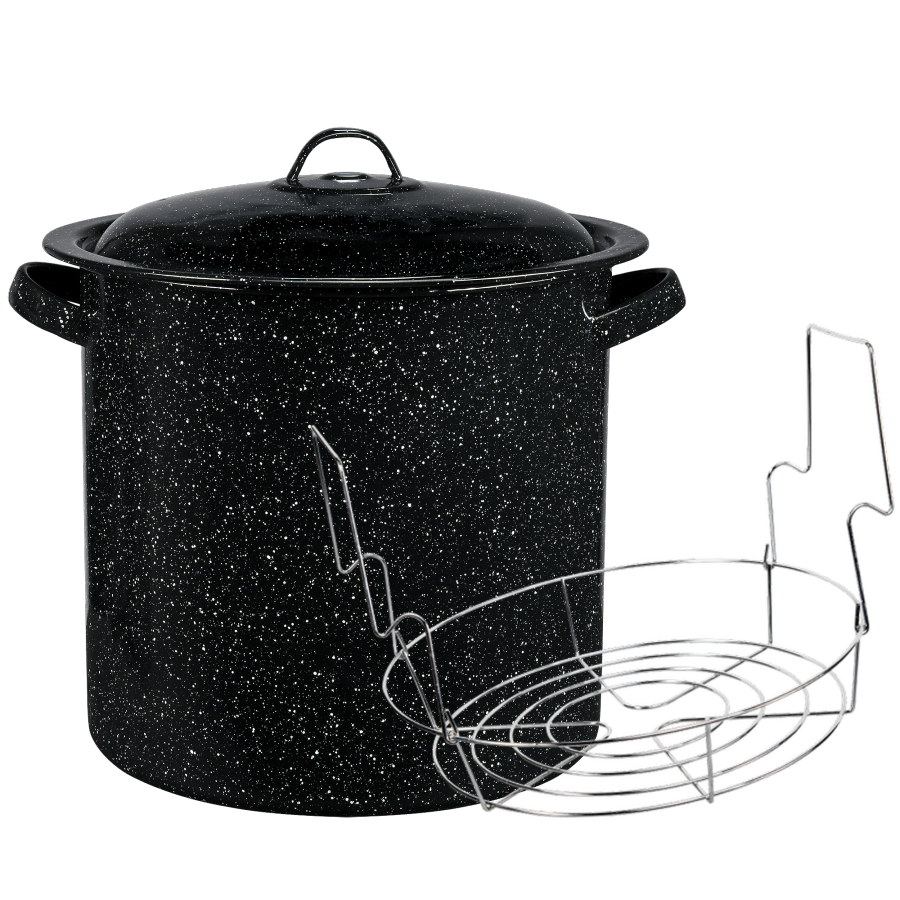 black canning pot